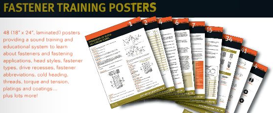 Fastener Training and Educational Posters
