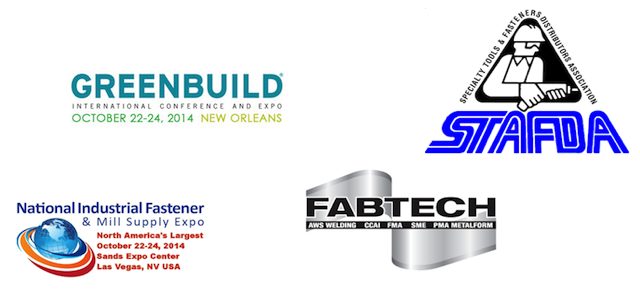 Trade Shows for Fall 2014