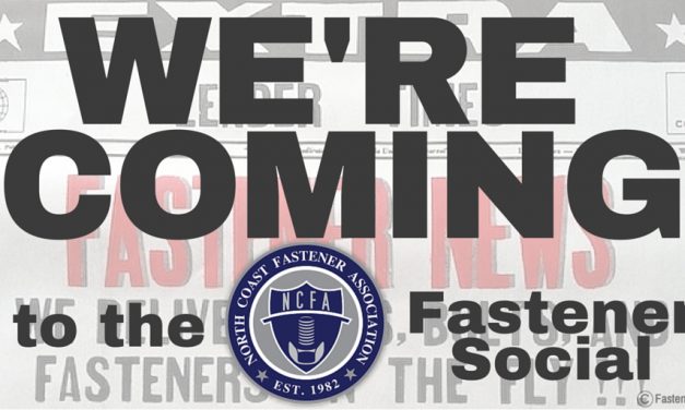 May 12th: North Coast Fastener Association Fastener Social