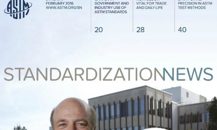 ASTM International’s Standardization News, January/February 2016