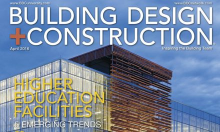 Building Design + Construction, April 2016