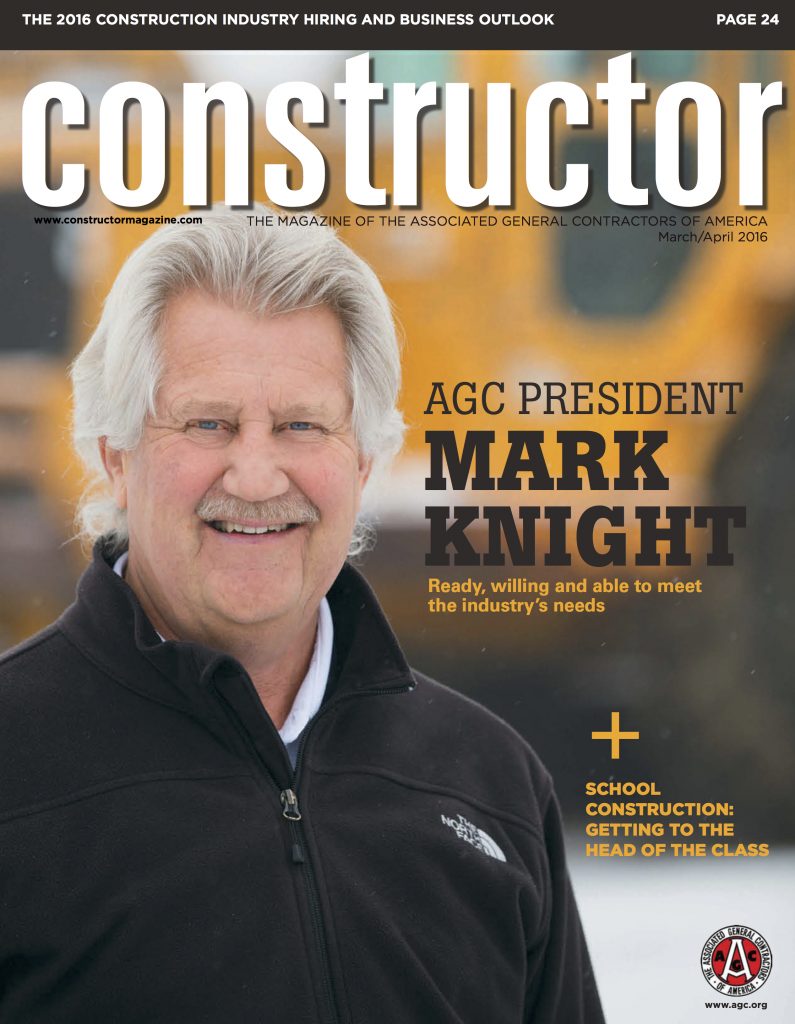 Constructor Magazine Cover March April 2016