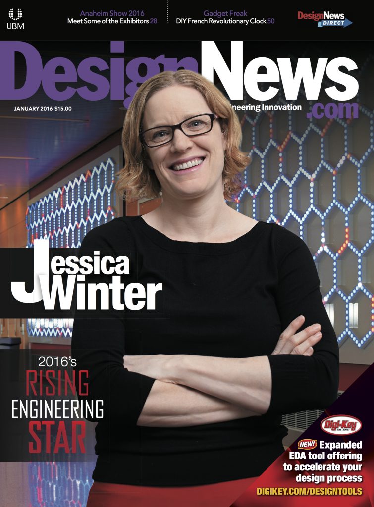 Design News January 2016 COVER
