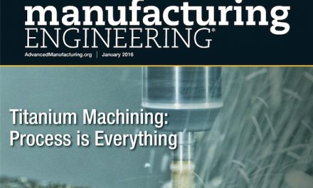 Manufacturing Engineering, January 2016