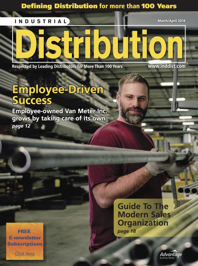 Industrial Distribution March April 2016 COVER
