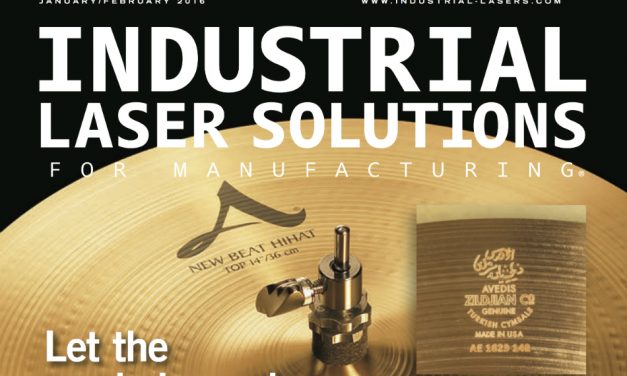 Industrial Laser Solutions for Manufacturing, January/February 2016