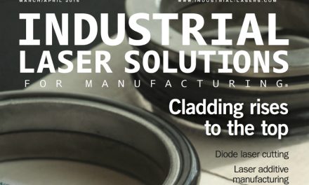 Industrial Laser Solutions for Manufacturing, March/April 2016