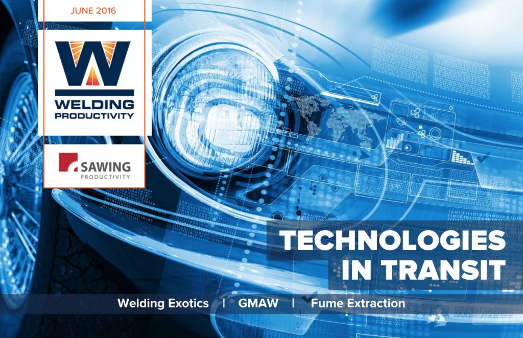 welding productivity June 2016