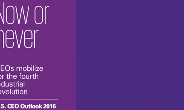 U.S. CEO Outlook 2016 | CEOs mobilize for the fourth industrial revolution