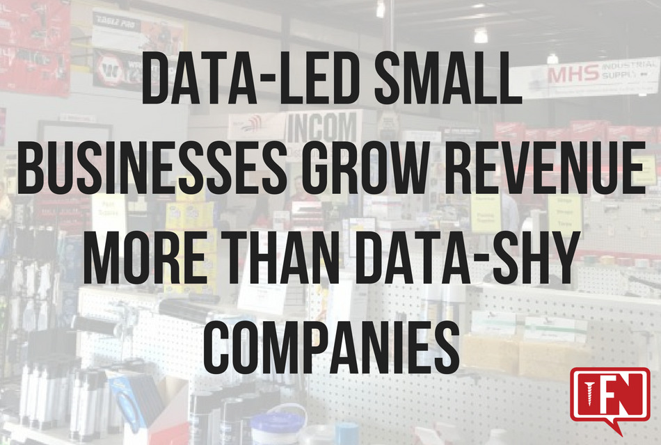 Data-led Small Businesses Grow Revenue More than Data-shy Companies