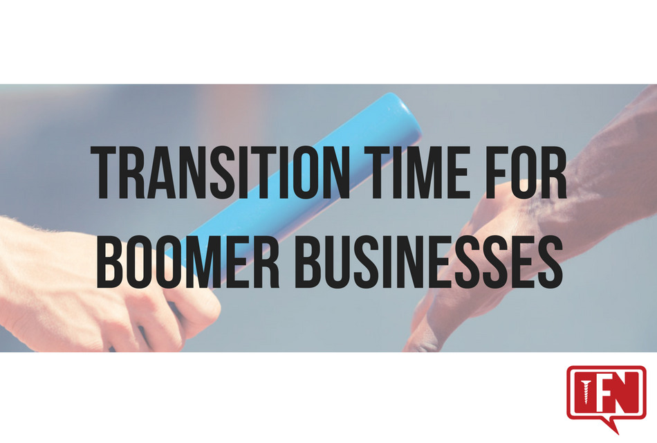 Transition Time for Boomer Businesses