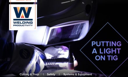 Welding Productivity, August 2016