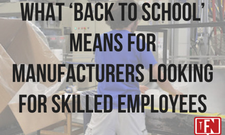 What ‘back to school’ means for manufacturers looking for skilled employees