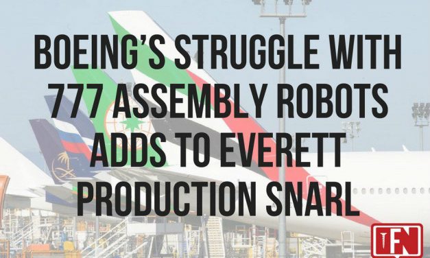 Boeing’s struggle with 777 assembly robots adds to Everett production snarl