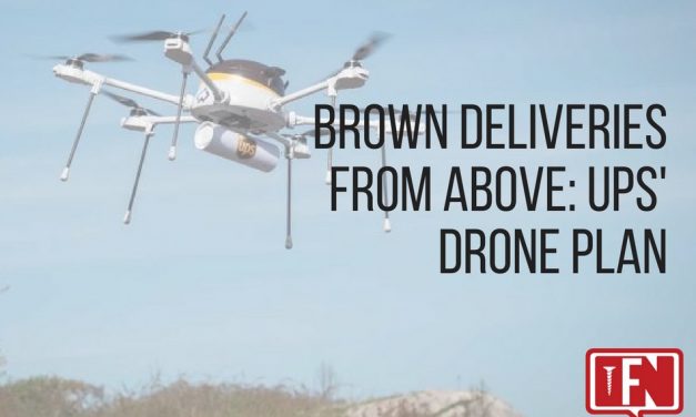Brown Deliveries From Above: UPS’ Drone Plan