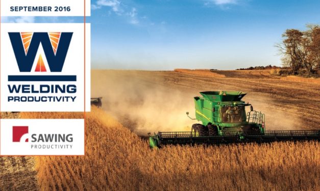 Welding Productivity, September 2016