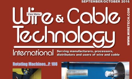 Wire & Cable Technology International, September/October 2016