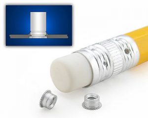 PEM® TYPE MSO4™ MICROPEM® SELF-CLINCHING STANDOFF FASTENERS MOUNT AND/OR SPACE COMPONENTS IN COMPACT ELECTRONIC ASSEMBLIES