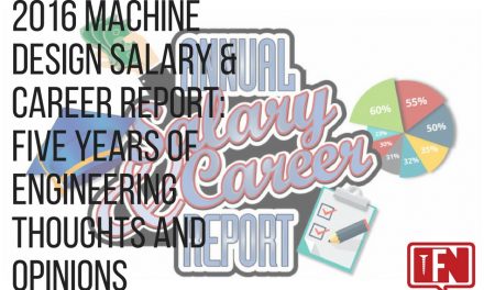 2016 Machine Design Salary & Career Report: Five Years of Engineering Thoughts and Opinions