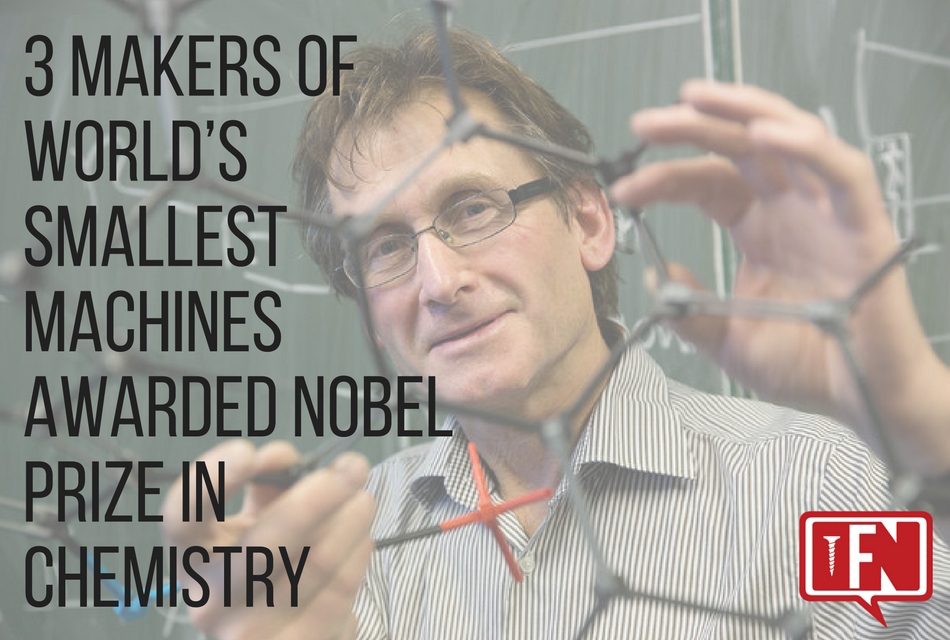 3 Makers of World’s Smallest Machines Awarded Nobel Prize in Chemistry
