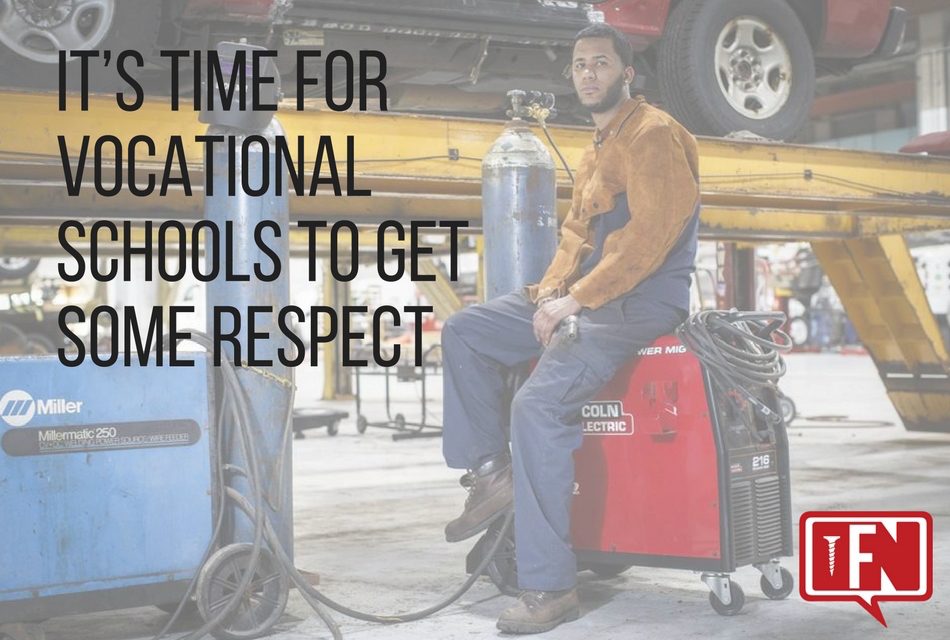 It’s Time for Vocational Schools to Get Some Respect