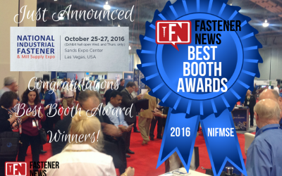 Fastener News Desk: 2016 Fastener Show Best Booth Awards