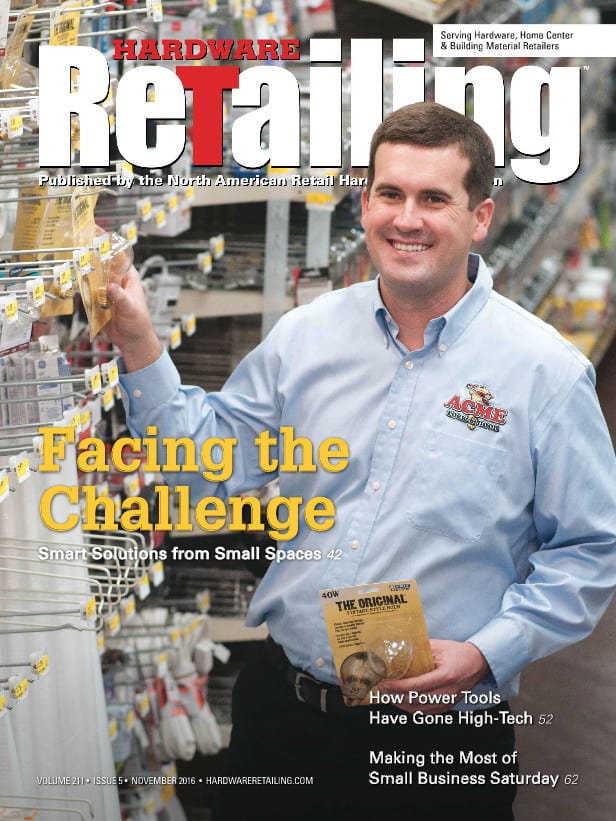 Hardware Retailing, November 2016