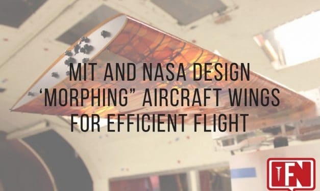 MIT and NASA Design ‘Morphing” Aircraft Wings for Efficient Flight