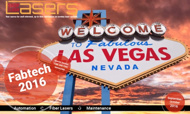 Shop Floor Lasers, September/October 2016