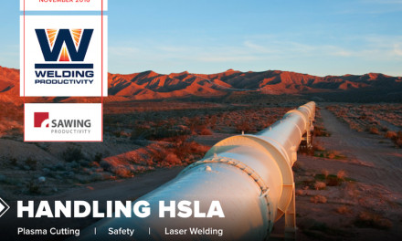 Welding Productivity, November 2016