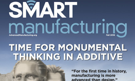 Smart Manufacturing, Fall 2016