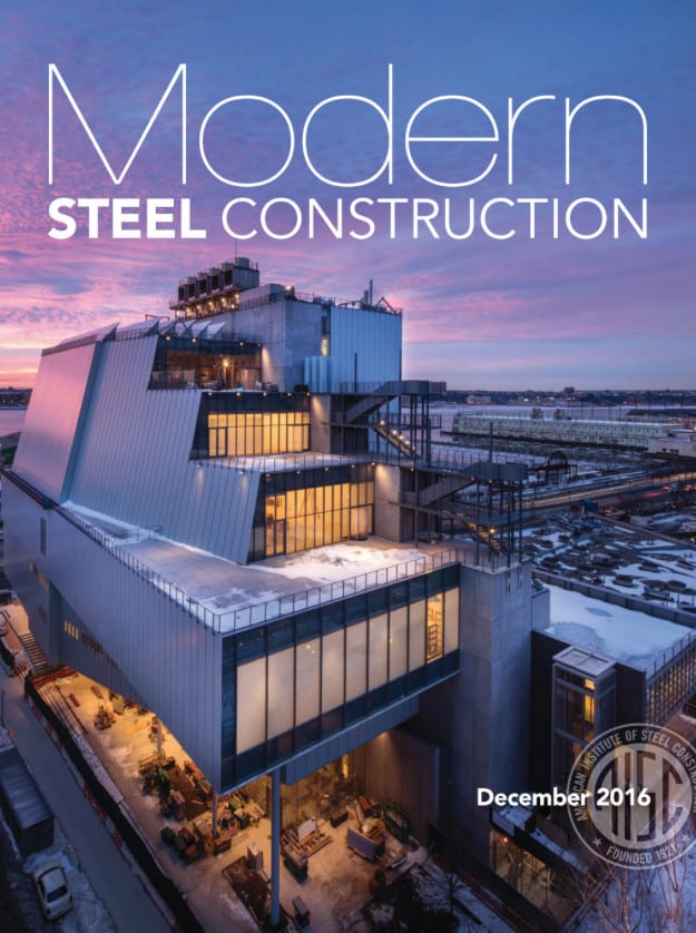 Modern Steel Construction, December 2016
