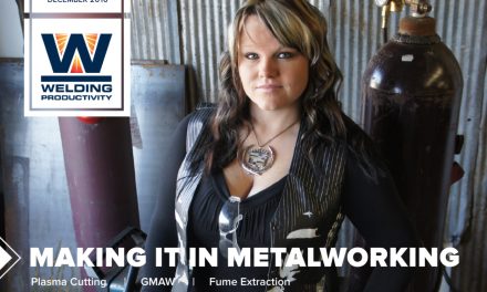 Welding Productivity, December 2016