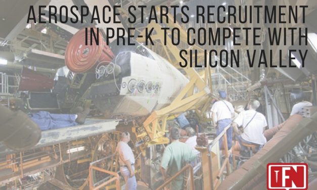 Aerospace Starts Recruitment in Pre-K to Compete with Silicon Valley
