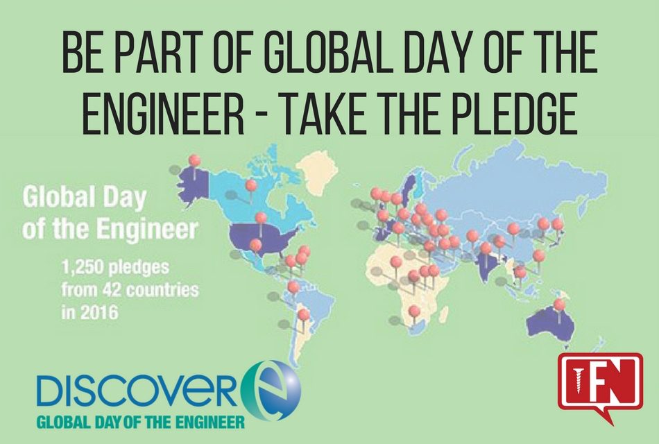 Be Part of Global Day of the Engineer – Take the Pledge