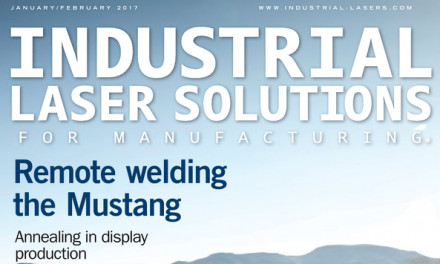 Industrial Laser Solutions, January/February 2017