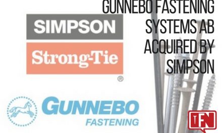 Gunnebo Fastening Systems AB acquired by Simpson