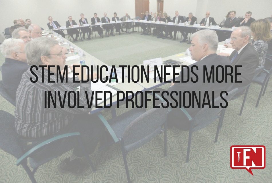 STEM Education Needs More Involved Professionals