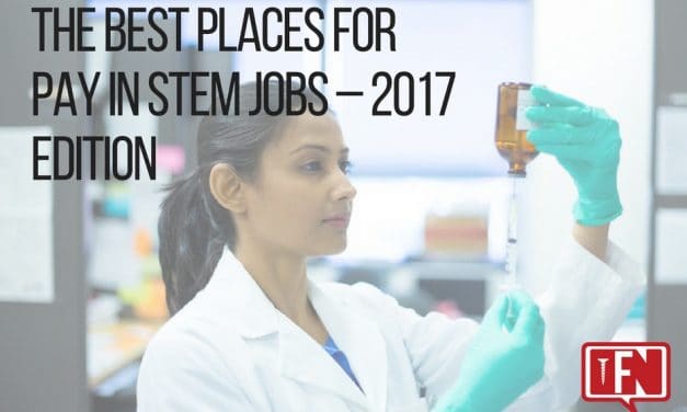 The Best Places for Pay in STEM Jobs – 2017 Edition