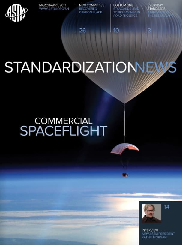 ASTM International Standardization News, March/April 2017