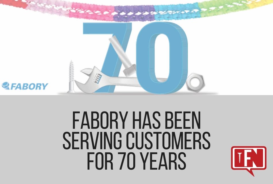 Fabory has been Serving Customers for 70 Years