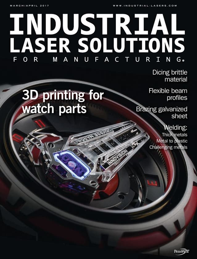 Industrial Laser Solutions, March/April 2017