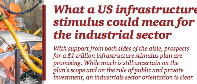 What a US Infrastructure Stimulus Could Mean for the Industrial Sector