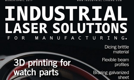 Industrial Laser Solutions, March/April 2017