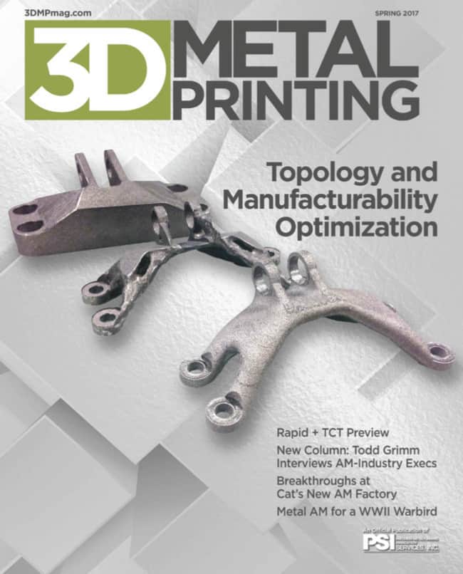 3D Metal Printing, Spring 2017