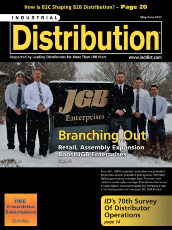 Industrial Distribution, May/June 2017