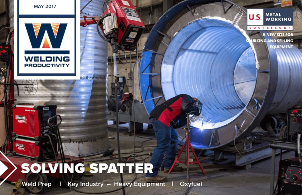 Welding Productivity, May 2017