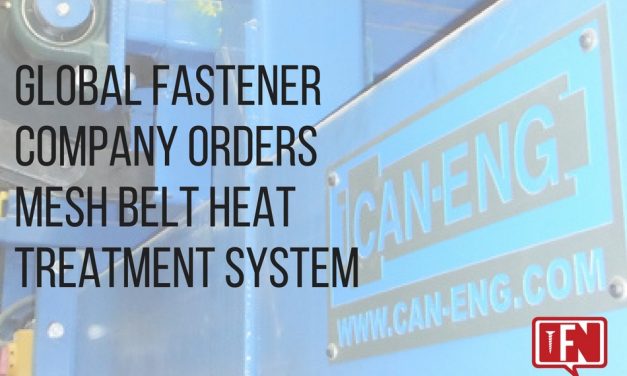 Global Fastener Company Orders Mesh Belt Heat Treatment System