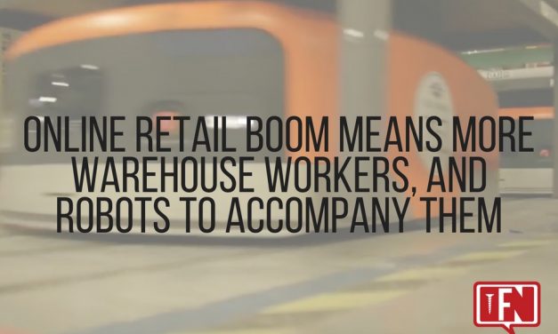 Online Retail Boom Means More Warehouse Workers, And Robots To Accompany Them