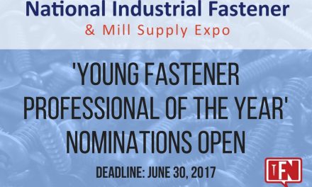 ‘Young Fastener Professional of the Year’ Nominations Open